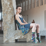 Blue Q Socks - Women's Crew - I'm A Delicate F**king Flower - Funky Gifts NZ