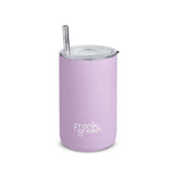 Iced Coffee Cup With Straw - Lilac Haze - Funky Gifts NZ