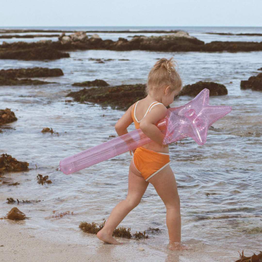 SunnyLife Kids Inflatable Noodles Mima the Fairy Pink Lemonade - Funky Gifts NZ