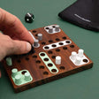Deluxe Wooden Ludo Game - Funky Gifts NZ