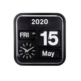 Karlsson Wall Clock Big Flip Clock - Black - Funky Gifts NZ