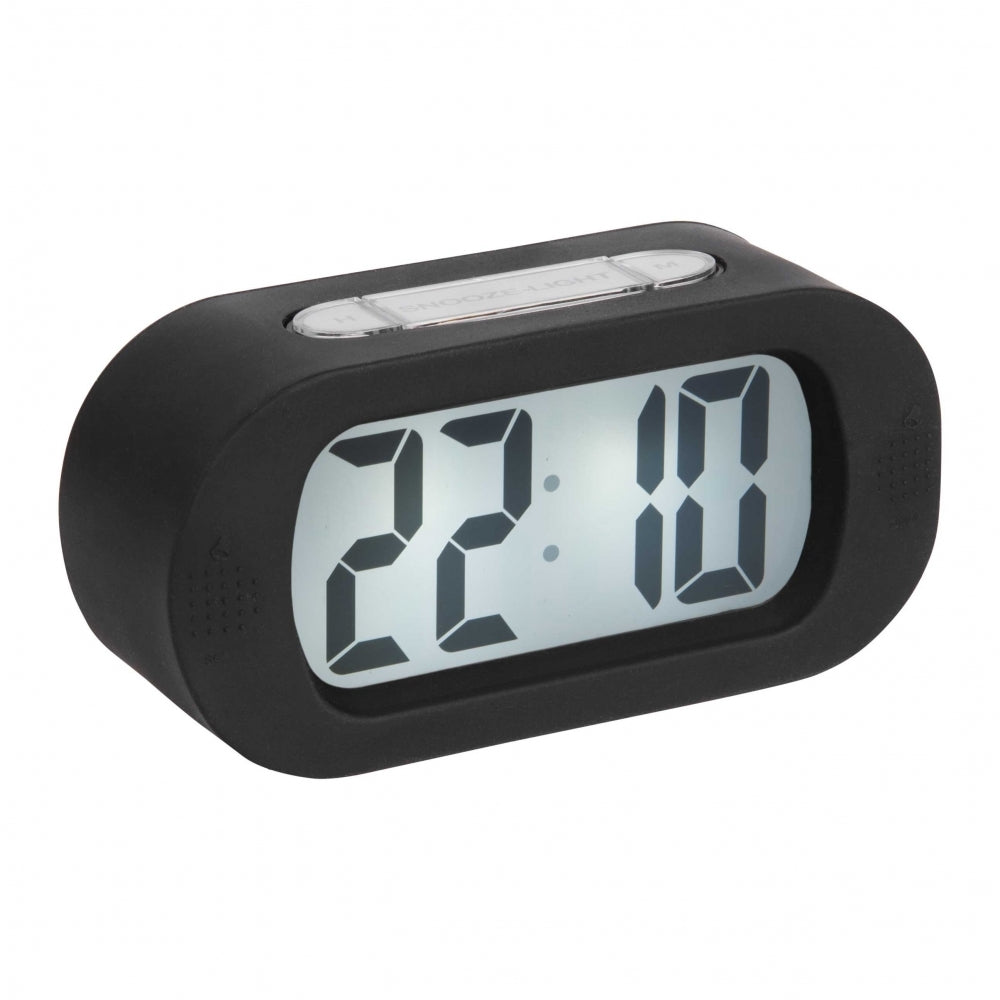 Karlsson Alarm Clock Gummy - Black - Funky Gifts NZ