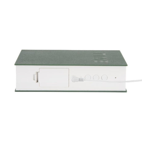 Karlsson Alarm LED Book Green - Funky Gifts NZ