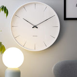 Karlsson Wall Clock Lure - White - Funky Gifts NZ