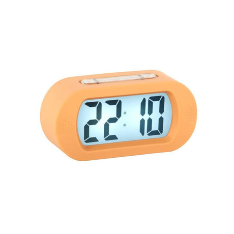 Karlsson Alarm Clock Gummy - Soft Orange - Funky Gifts NZ
