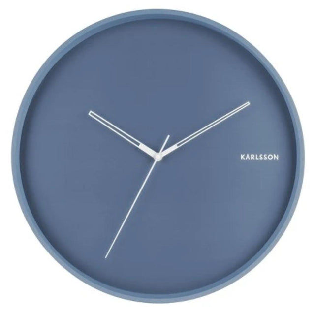 Karlsson Wall Clock Hue - Blue - Funky Gifts NZ