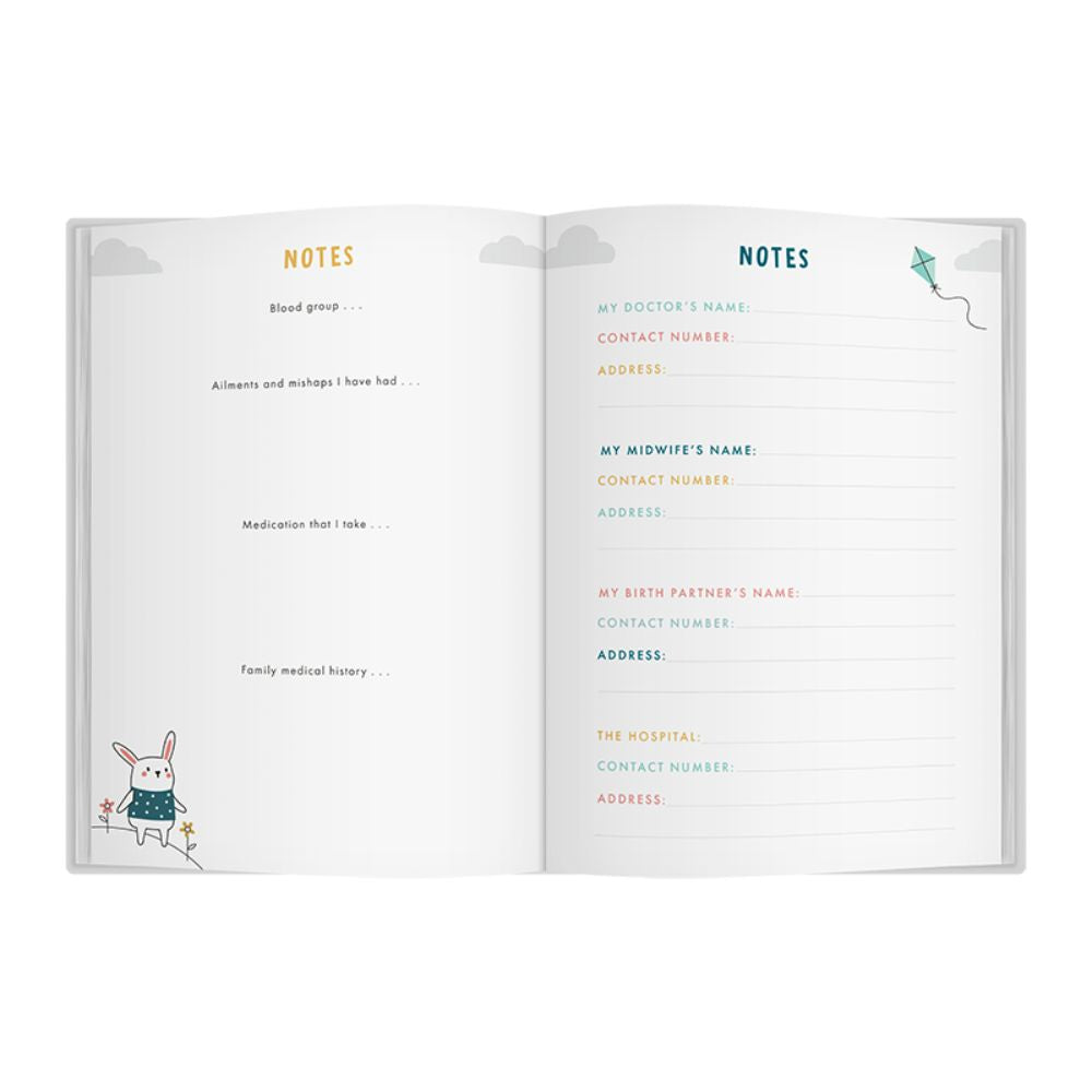 Keepsake Journal - Bump To Birthday - Funky Gifts NZ