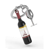 Wine Bottle Keychain - Funky Gifts NZ