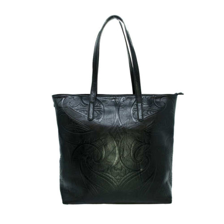 Khandallah Tote Bag - Miriama Grace-Smith Black - Funky Gifts NZ