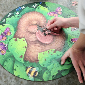 Kiwi Dreams 100 Piece Round Puzzle - Funky Gifts NZ