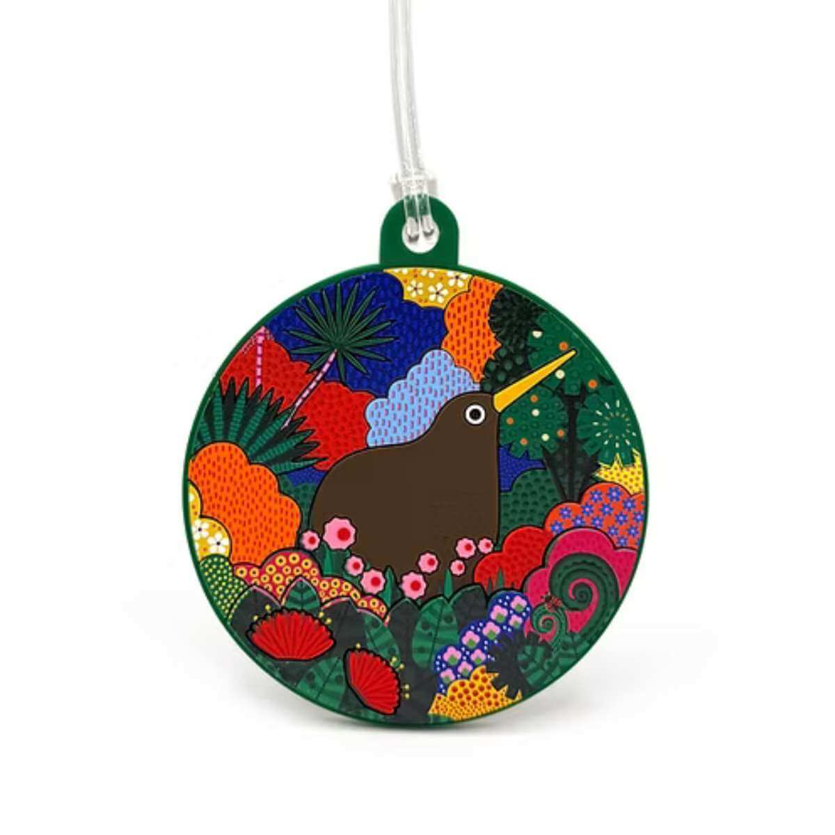 DBL Bag Tag - Kiwi Wonderland - Funky Gifts NZ