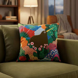 DBL Cushion Cover - Kiwi Woodland - Funky Gifts NZ