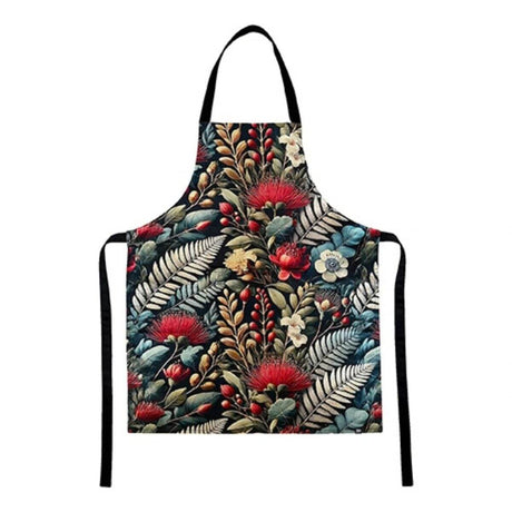 Kiwiana Apron Pohutukawa Tapestry - Funky Gifts NZ
