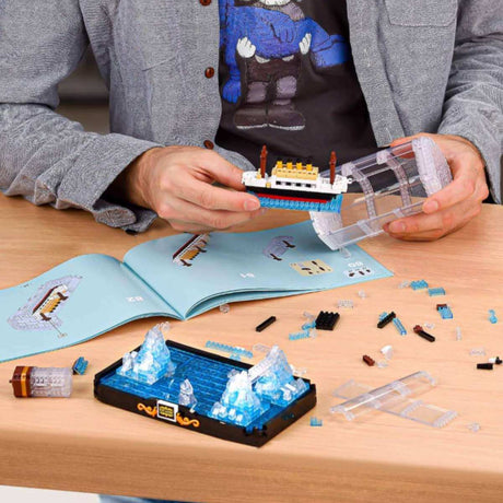 Koco Bricks - Drift Bottle Collection - Titanic - Funky Gifts NZ