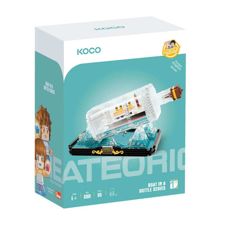 Koco Bricks - Drift Bottle Collection - Titanic - Funky Gifts NZ