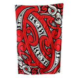 Koru Children's Blanket - Red - Funky Gifts NZ
