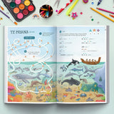 Kuwi & Friends He Puka Ngohe - Activity Book - Funky Gifts NZ