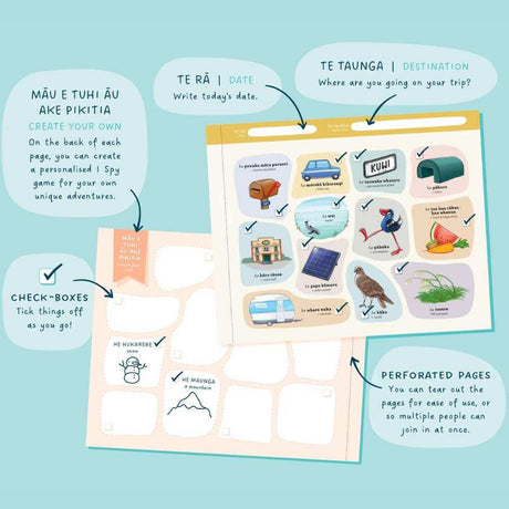 Rapua! I Spy - Kiwi Road Trip Games - Funky Gifts NZ