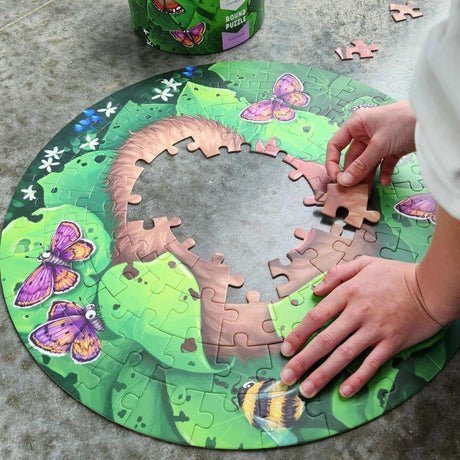 Kiwi Dreams 100 Piece Round Puzzle - Funky Gifts NZ