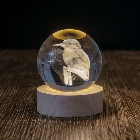 LED Globe - Kingfisher - Funky Gifts NZ
