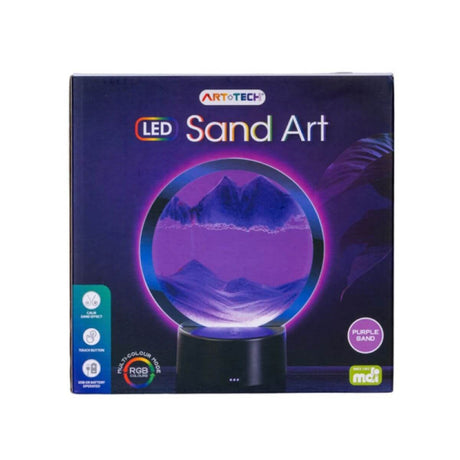Purple LED Sand Art - Funky Gifts NZ