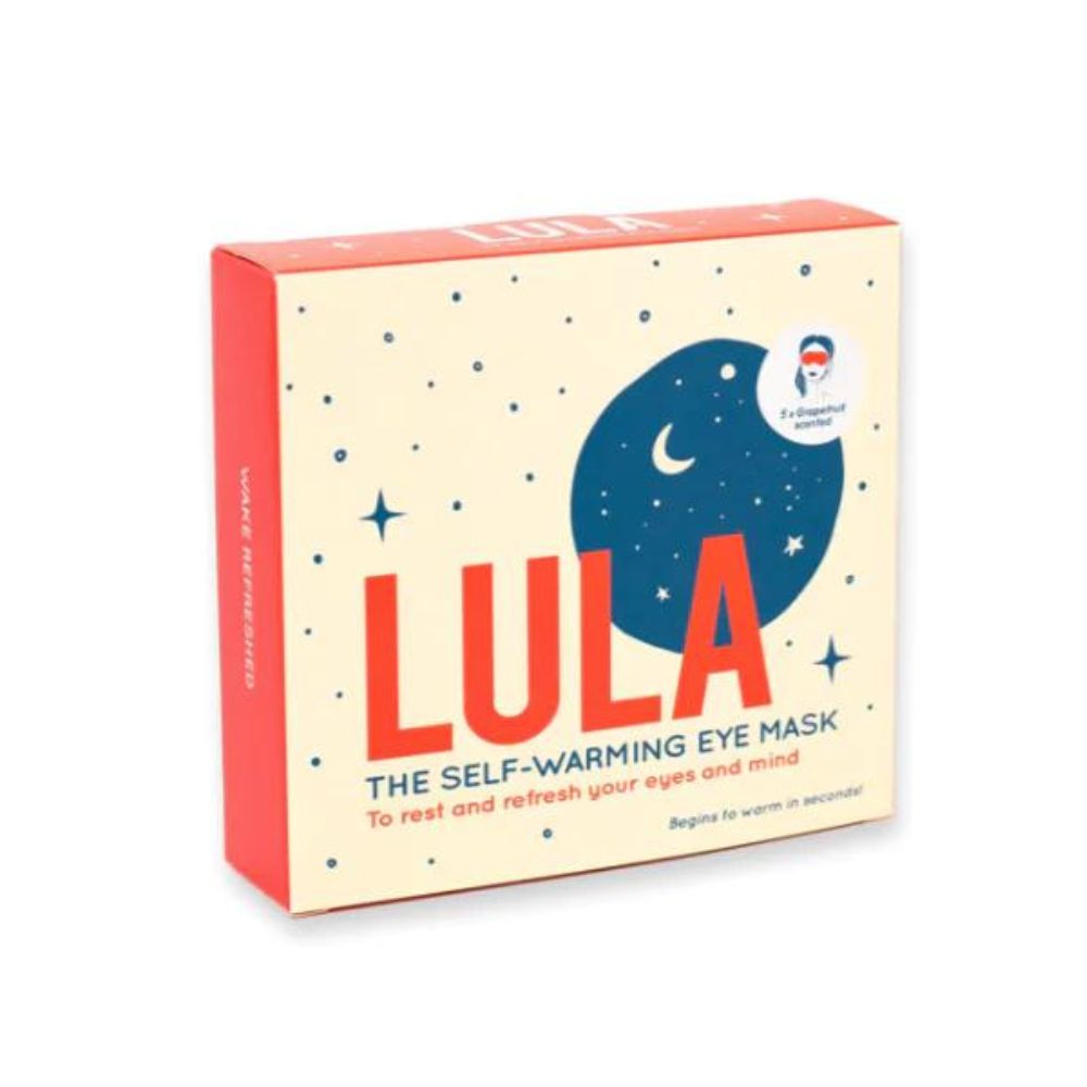 LULA Self Warming Eye Masks - Grapefruit Scented - Funky Gifts NZ