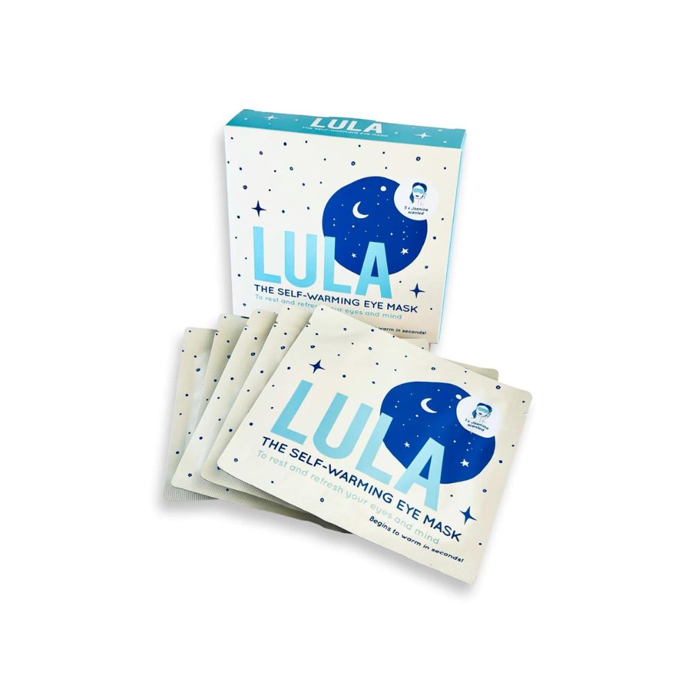 LULA Self Warming Eye Masks - Jasmine Scented - Funky Gifts NZ