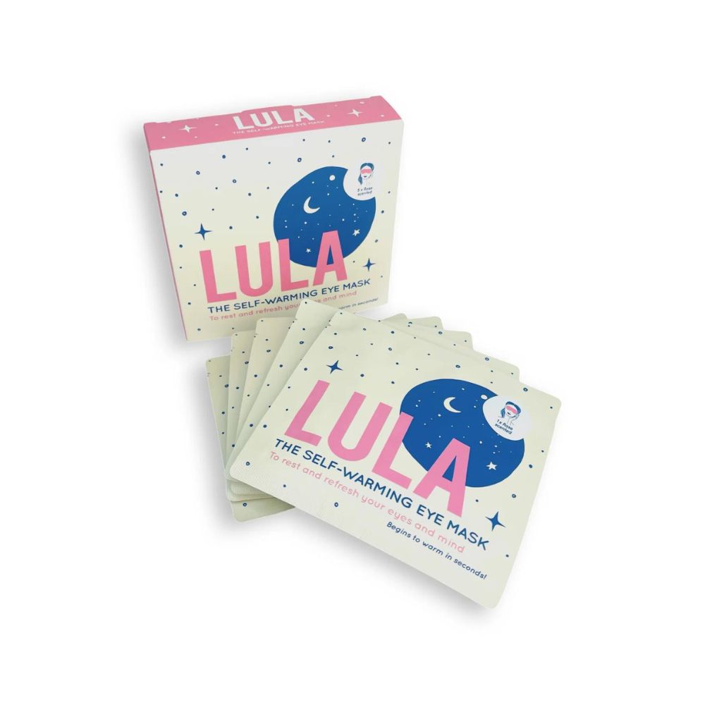 LULA Self Warming Eye Masks - Rose Scented - Funky Gifts NZ