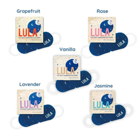 LULA Self Warming Eye Masks - Limited Edition Mixed Box - Funky Gifts NZ