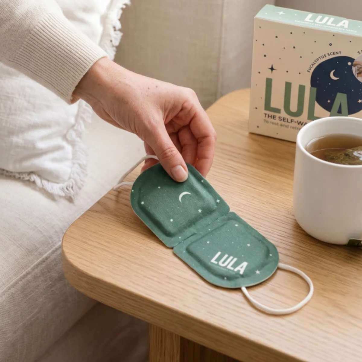 LULA Self Warming Eye Masks - Eucalyptus Scented - Funky Gifts NZ