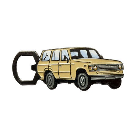 Land Cruiser Metal Bottle Opener - Funky Gifts NZ