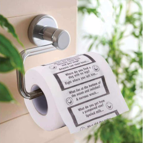Laughter For The Lavatory Toilet Paper - Funky Gifts NZ