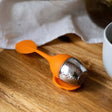 Leaf Tea Infuser Orange - Funky Gifts NZ
