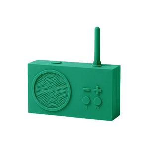 Lexon Tykho 3 Bluetooth Radio - Green - Funky Gifts NZ