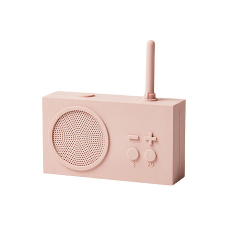 Lexon Tykho 3 Bluetooth Radio - Pink - Funky Gifts NZ