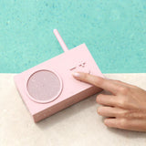 Lexon Tykho 3 Bluetooth Radio - Pink - Funky Gifts NZ