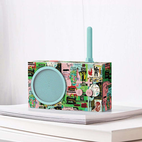 Lexon x JMB Tykho 3 Bluetooth Radio - In Italian - Funky Gifts NZ