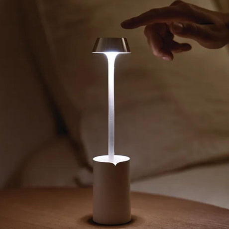 Lexon Mimi Reading Light - Alu Polished - Funky Gifts NZ