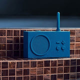 Lexon Tykho 3 Bluetooth Radio - Dark Blue - Funky Gifts NZ