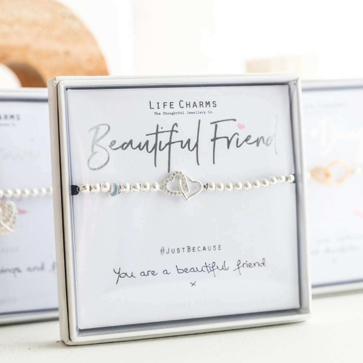 Life Charms Bracelet - Beautiful Friend - Funky Gifts NZ