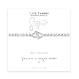 Life Charms Bracelet - Sister - Funky Gifts NZ