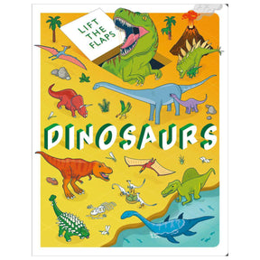 Lift The Flaps Book - Dinosaurs - Funky Gifts NZ