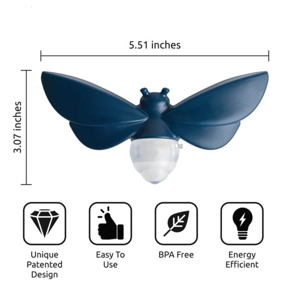 Lightbug Solar Powered Night Light - Funky Gifts NZ