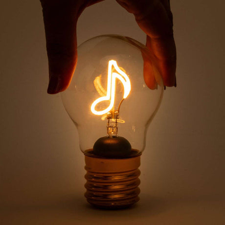 Lightbulb Lamp Music - Funky Gifts NZ