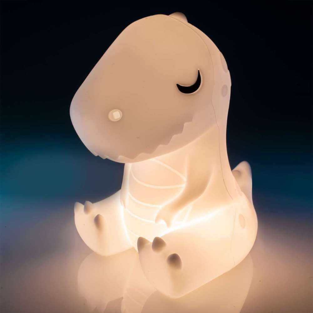 Lil Dreamers T-Rex Silicone Touch LED Light - Funky Gifts NZ