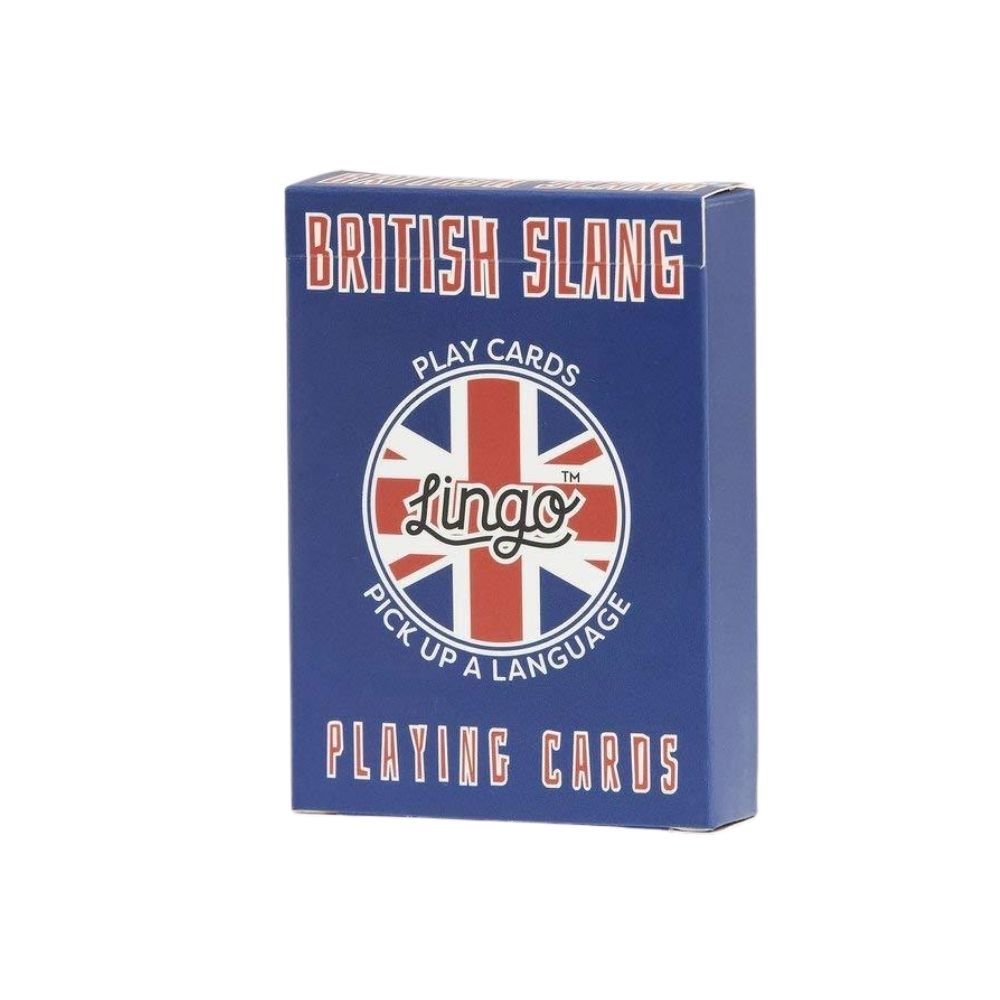 Lingo Playing Cards - British Slang - Funky Gifts NZ