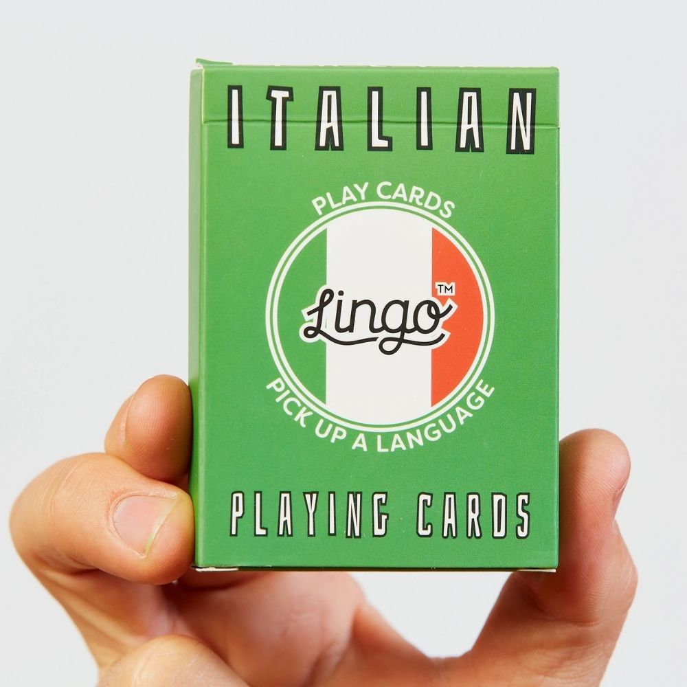 Lingo Playing Cards - Italian - Funky Gifts NZ