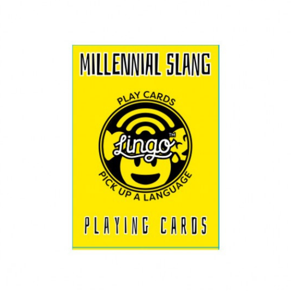 Lingo Playing Cards - Millennial Slang - Funky Gifts NZ