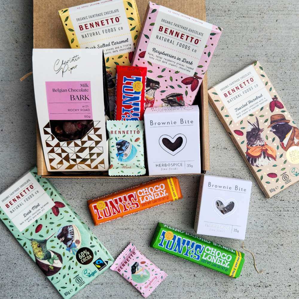 Little Box of Chocoholic Treats - Funky Gifts NZ