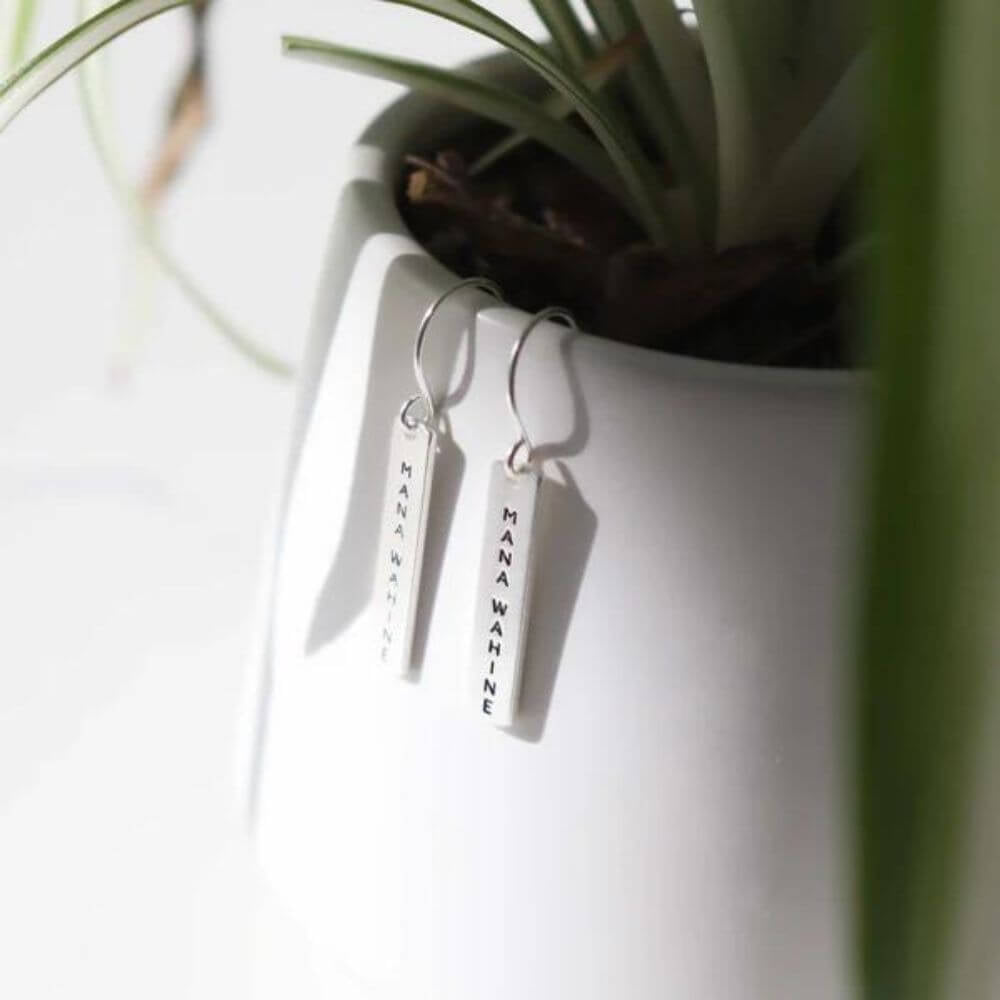 Little Taonga - Mana Wahine (Strong Woman) Earrings - Funky Gifts NZ